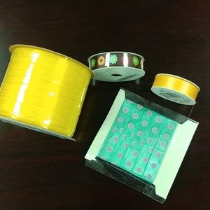 4/$15 🌻 NWT 4 packs assorted ribbon